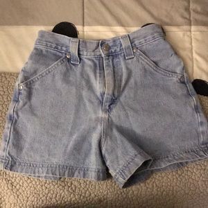 High wasted shorts